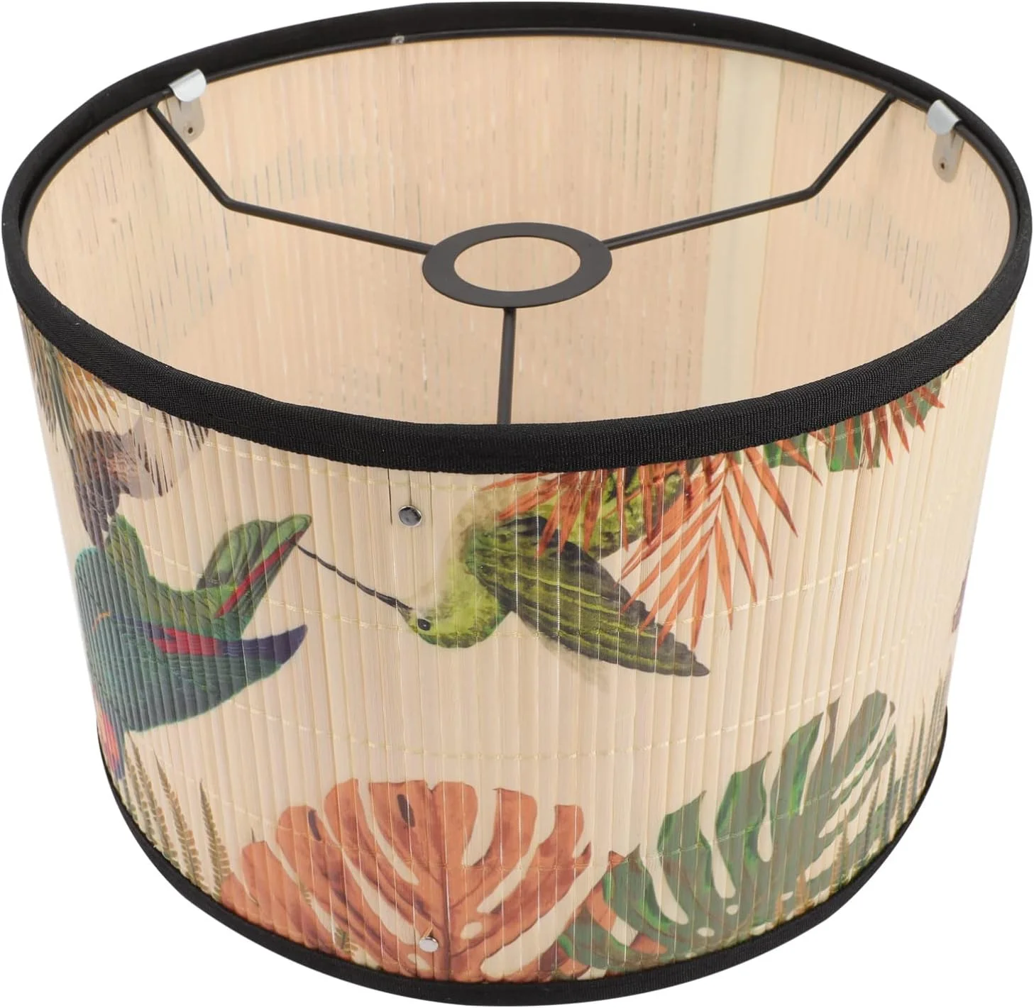 آباژور بامبو قدیمی Lurrose، دکوراسیون منزل، دکوراسیون رترو، دکور میز، آباژور بزرگ، آباژور سقفی چوبی روستایی، آباژور بامبو، آباژور آویز، آهن فرفورژه E27 ژاپن