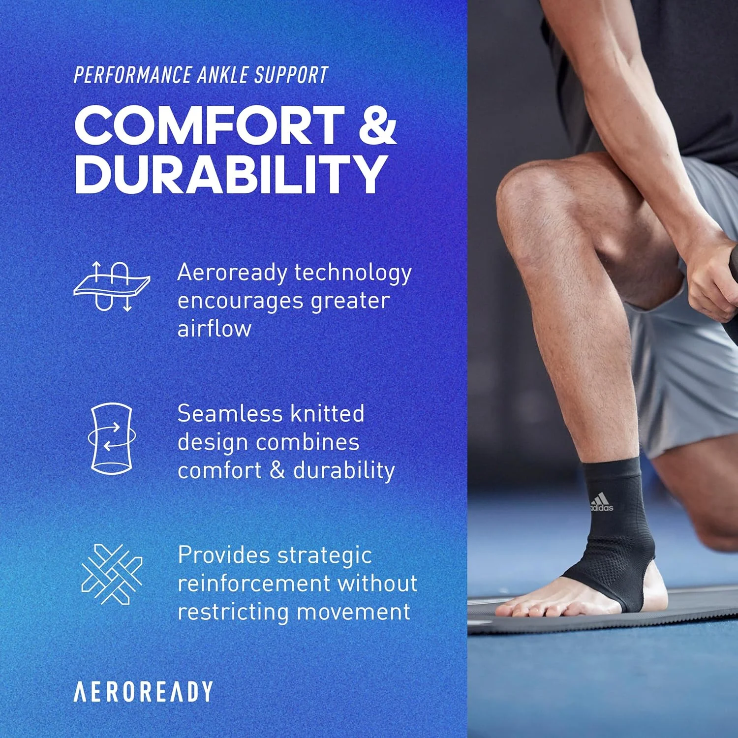 مچ بند ورزشی آدیداس پرفورمنس - سایز بزرگ، تک سایز