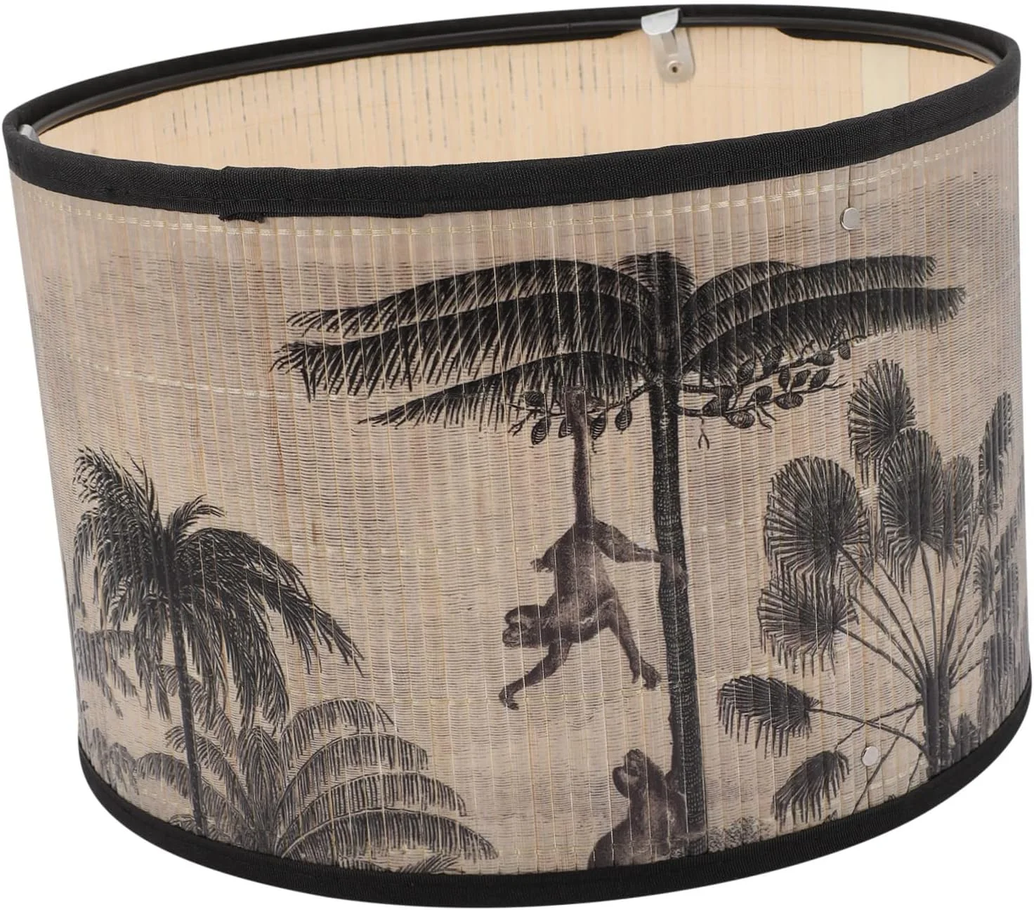 آباژور چراغ رومیزی OSALADI، دکوراسیون منزل سفید رنگ، کنار تخت برای آویز منحصر به فرد، روکش لوستر، گیره خانگی، خاکستری، 30x30 سانتی متر (KZKPN7R3W0225909N90)