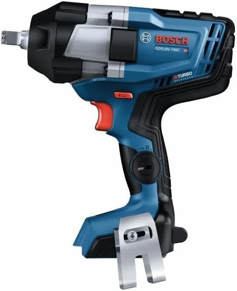 آچار بکس ضربه ای 18 ولت بوش مدل GDS18V-770N با درایو 3/4 اینچ، حلقه اصطکاکی و سوراخ عبوری، بدون باتری، آبی آچار بکس ضربه ای 18 ولت بوش مدل GDS18V-770N با درایو 3/4 اینچ، حلقه اصطکاکی و سوراخ عبوری، بدون باتری، آبی