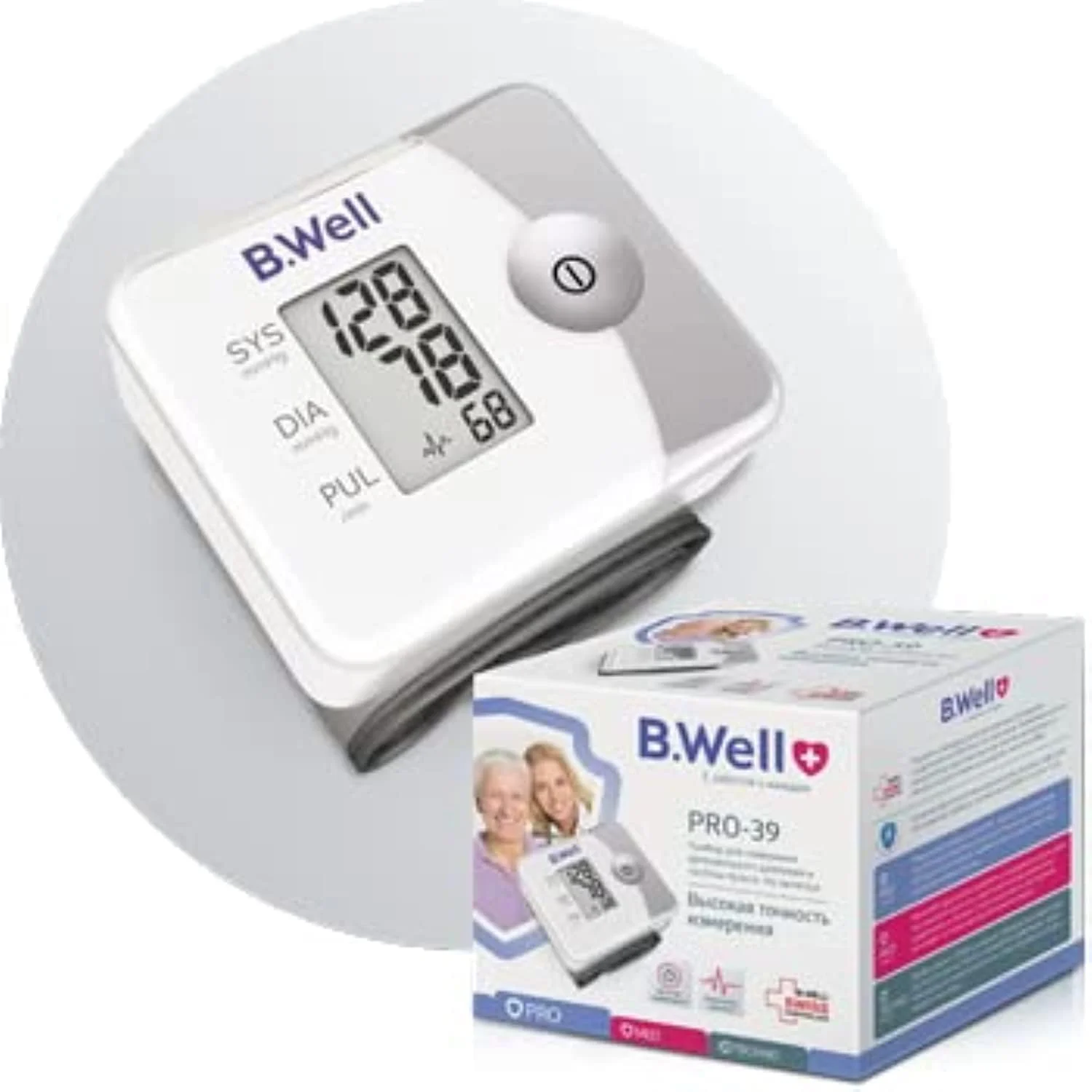 فشارسنج مچی B.Well PRO-39 به همراه کیف نگهداری قابل حمل