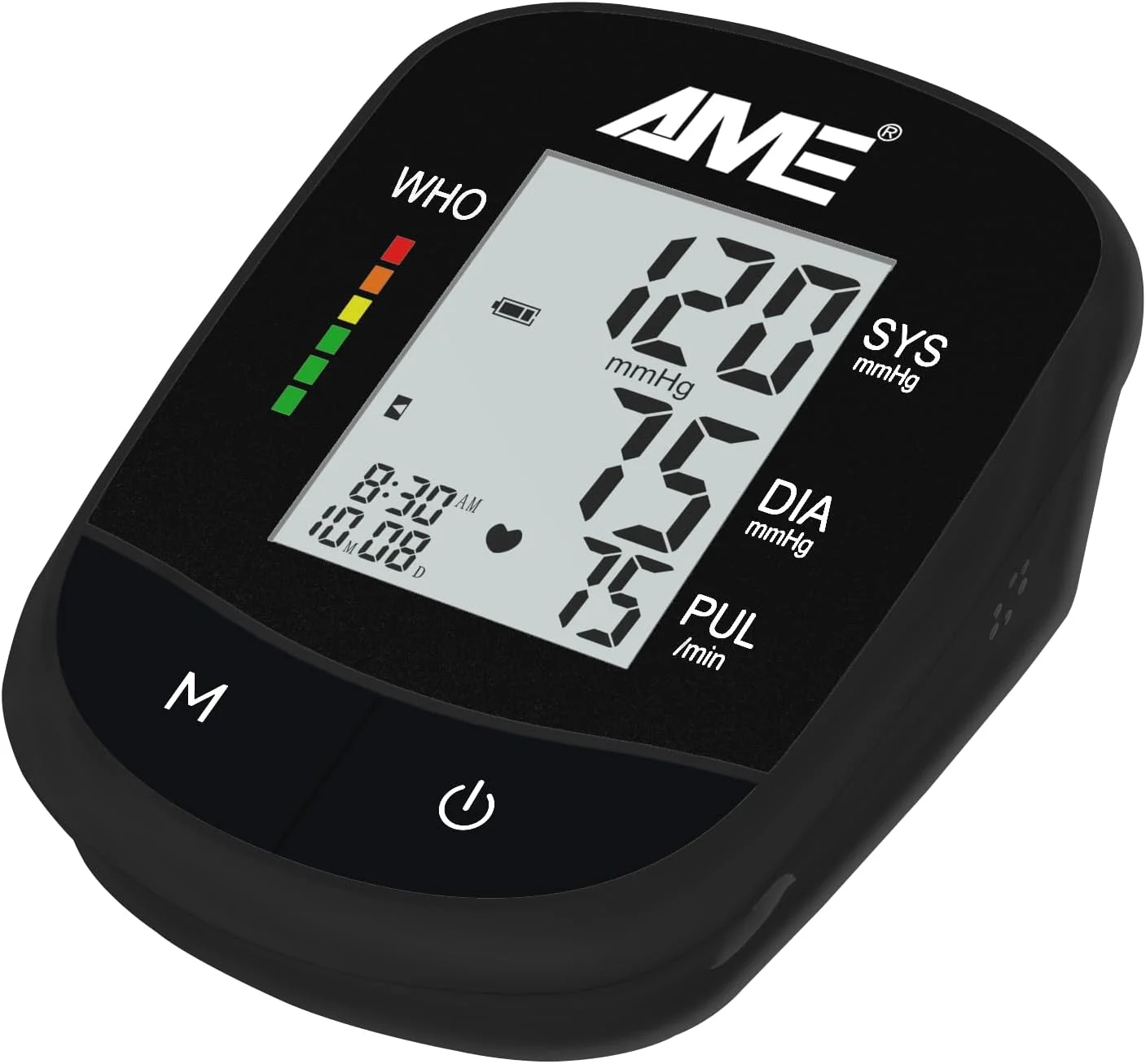 دستگاه فشار خون بازویی AME با فناوری SmartDetect، SmartIndicate، SmartCuff و SmartMotion