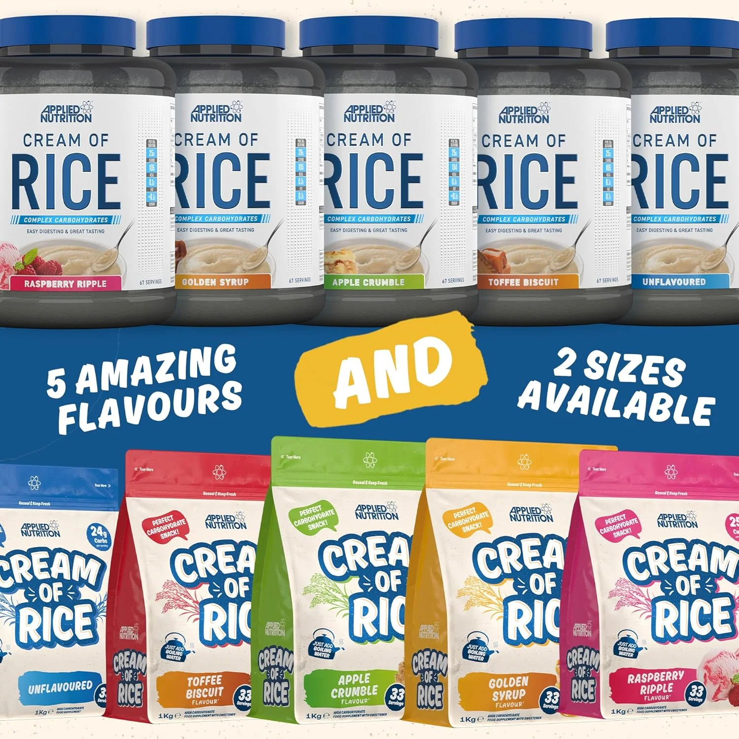 کرم برنج اپلاید نوتریشن - مکمل کرم برنج با کربوهیدرات بالا، منبع انرژی برای صبحانه و میان وعده، هضم آسان، کم شکر، کم چرب، وگان، 1 کیلوگرم (33 سروینگ، تمشک) کرم برنج اپلاید نوتریشن - مکمل کرم برنج با کربوهیدرات بالا، منبع انرژی برای صبحانه و میان وعده، هضم آسان، کم شکر، کم چرب، وگان، 1 کیلوگرم (33 سروینگ، تمشک)