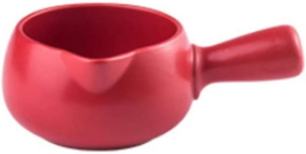 قابلمه سرامیکی فنهوا، مناسب برای گرم کردن شیر و تهیه غذای کودک (رنگ: قرمز)