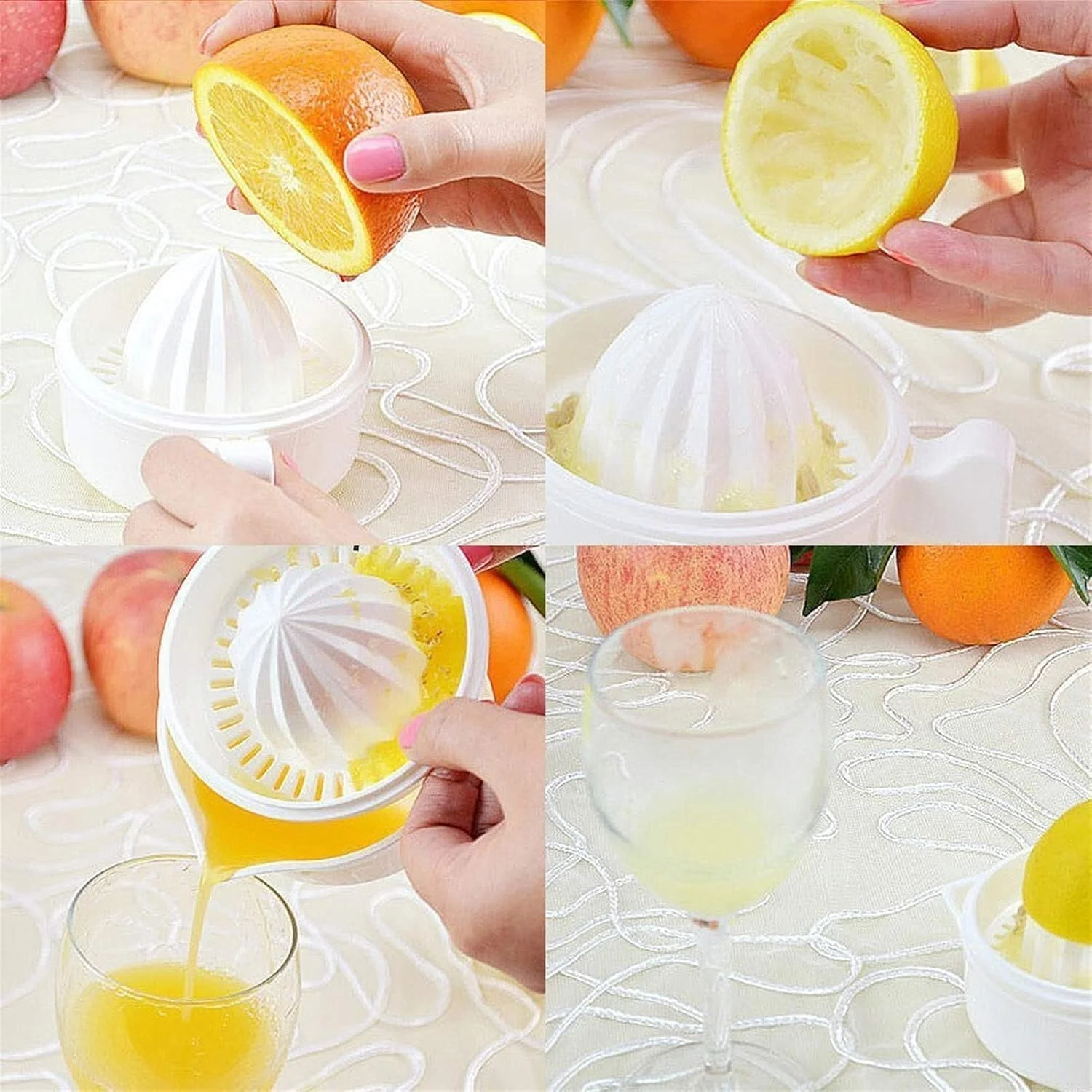 آبمیوه گیری دستی FANHUA با فیلتر پالپ، مناسب برای آب پرتقال، غذای کمکی کودک، آب پرتقال گیری، آبلیمو گیری آبمیوه گیری دستی FANHUA با فیلتر پالپ، مناسب برای آب پرتقال، غذای کمکی کودک، آب پرتقال گیری، آبلیمو گیری