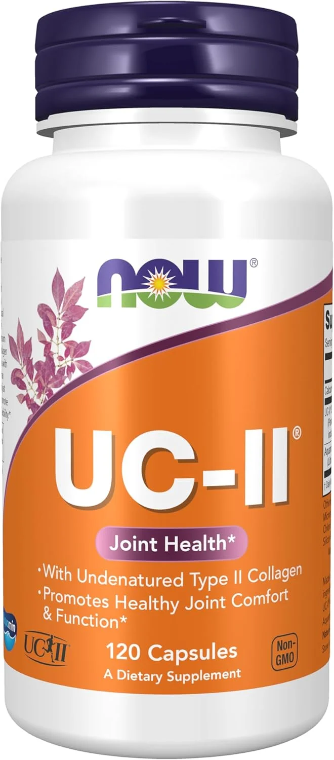 Now Foods, UC-II سلامت مفاصل، کلاژن نوع II تغییر نیافته، 120 کپسول گیاهی Now Foods, UC-II سلامت مفاصل، کلاژن نوع II تغییر نیافته، 120 کپسول گیاهی
