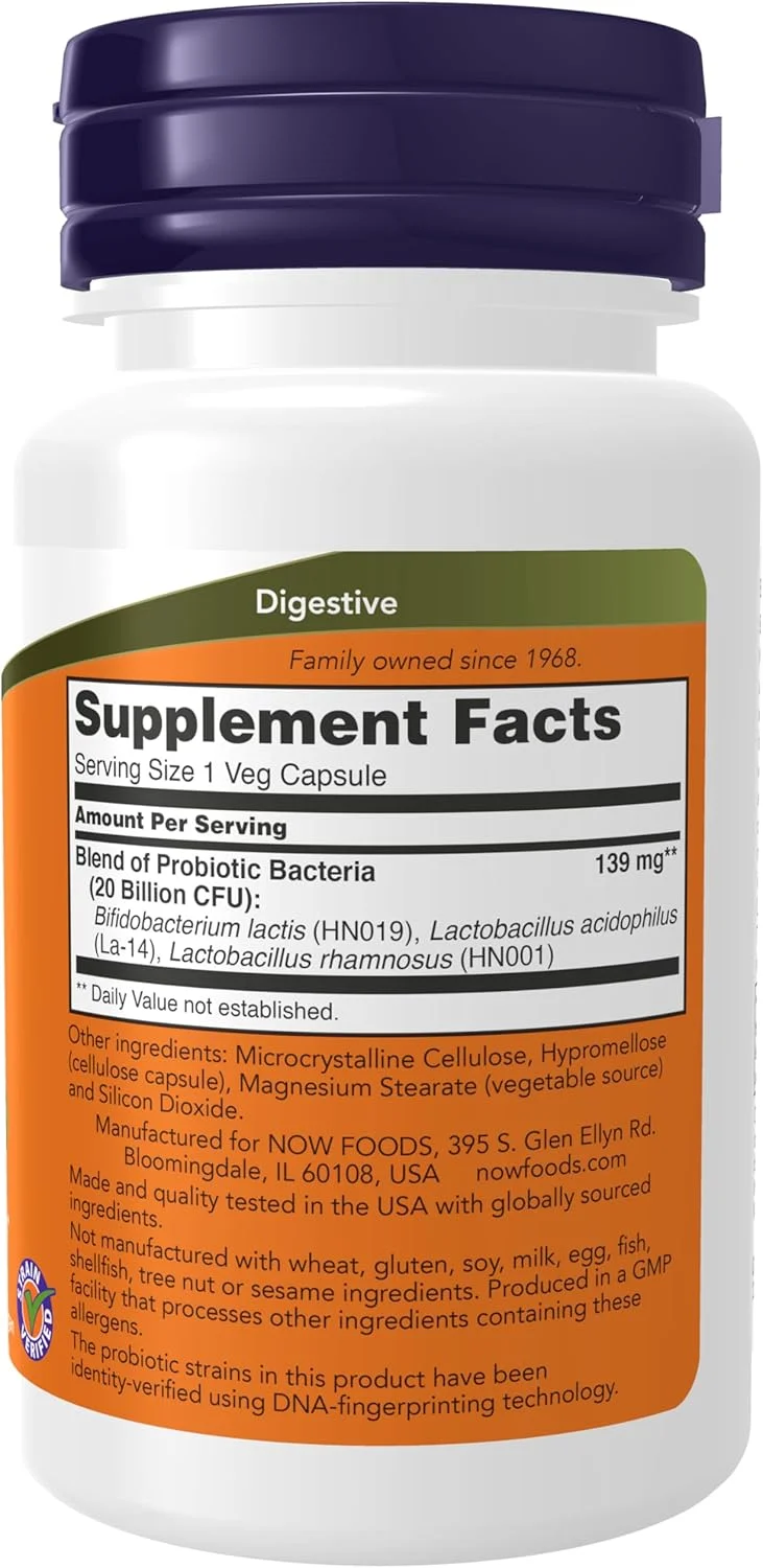 پروبیوتیک بانوان ناو فودز 20 میلیارد 50 کپسول گیاهی