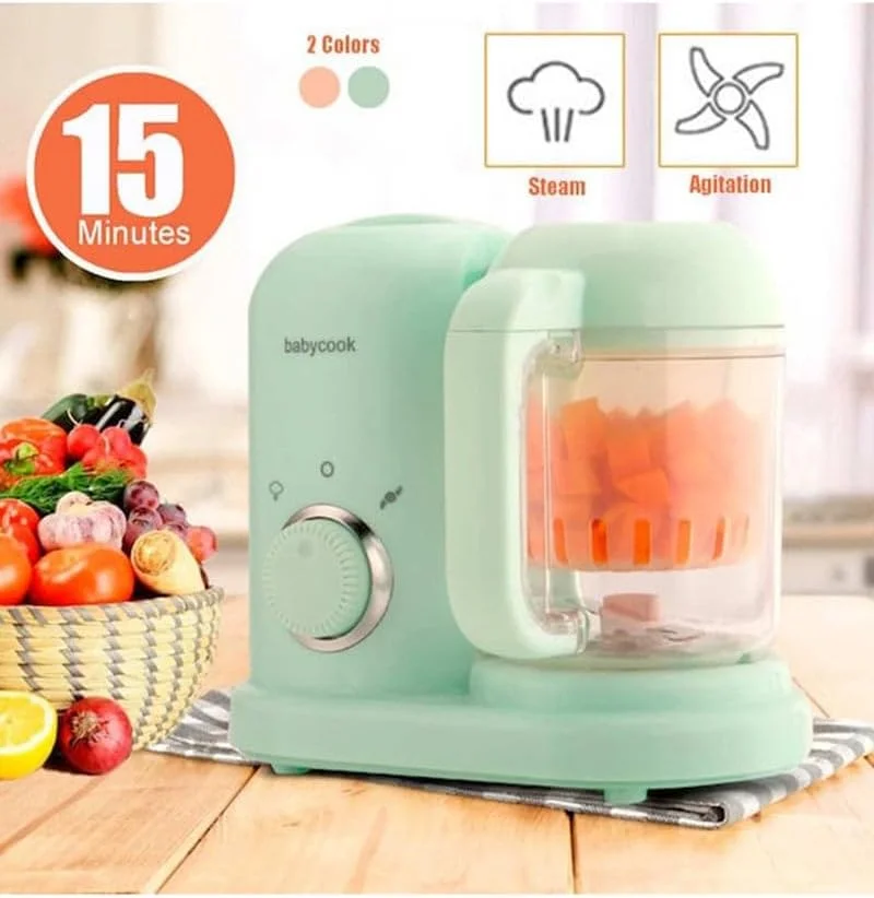 دستگاه چند منظوره پخت و پز و همزن کودک، دستگاه مکمل غذای کودک، ابزار کوچک آسیاب و پخت و پز اتوماتیک سبز (جدید) دستگاه چند منظوره پخت و پز و همزن کودک، دستگاه مکمل غذای کودک، ابزار کوچک آسیاب و پخت و پز اتوماتیک سبز (جدید)