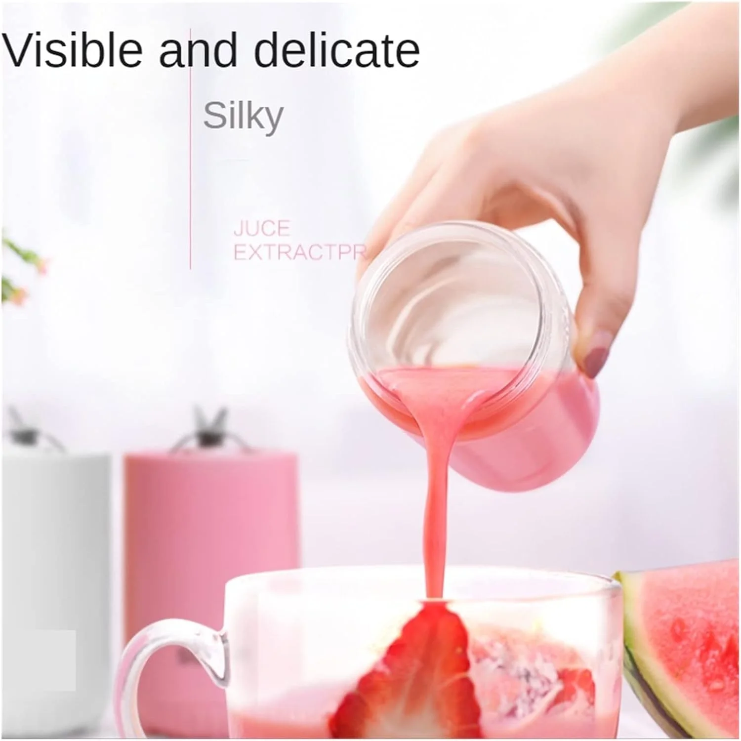 آبمیوه گیری خانگی اتوماتیک میوه کوچک چند منظوره مکمل غذای کودک قابل حمل برقی چند فنجانه (رنگ: آبی، سایز: UK_220V) (آبی AU_220V) آبمیوه گیری خانگی اتوماتیک میوه کوچک چند منظوره مکمل غذای کودک قابل حمل برقی چند فنجانه (رنگ: آبی، سایز: UK_220V) (آبی AU_220V)