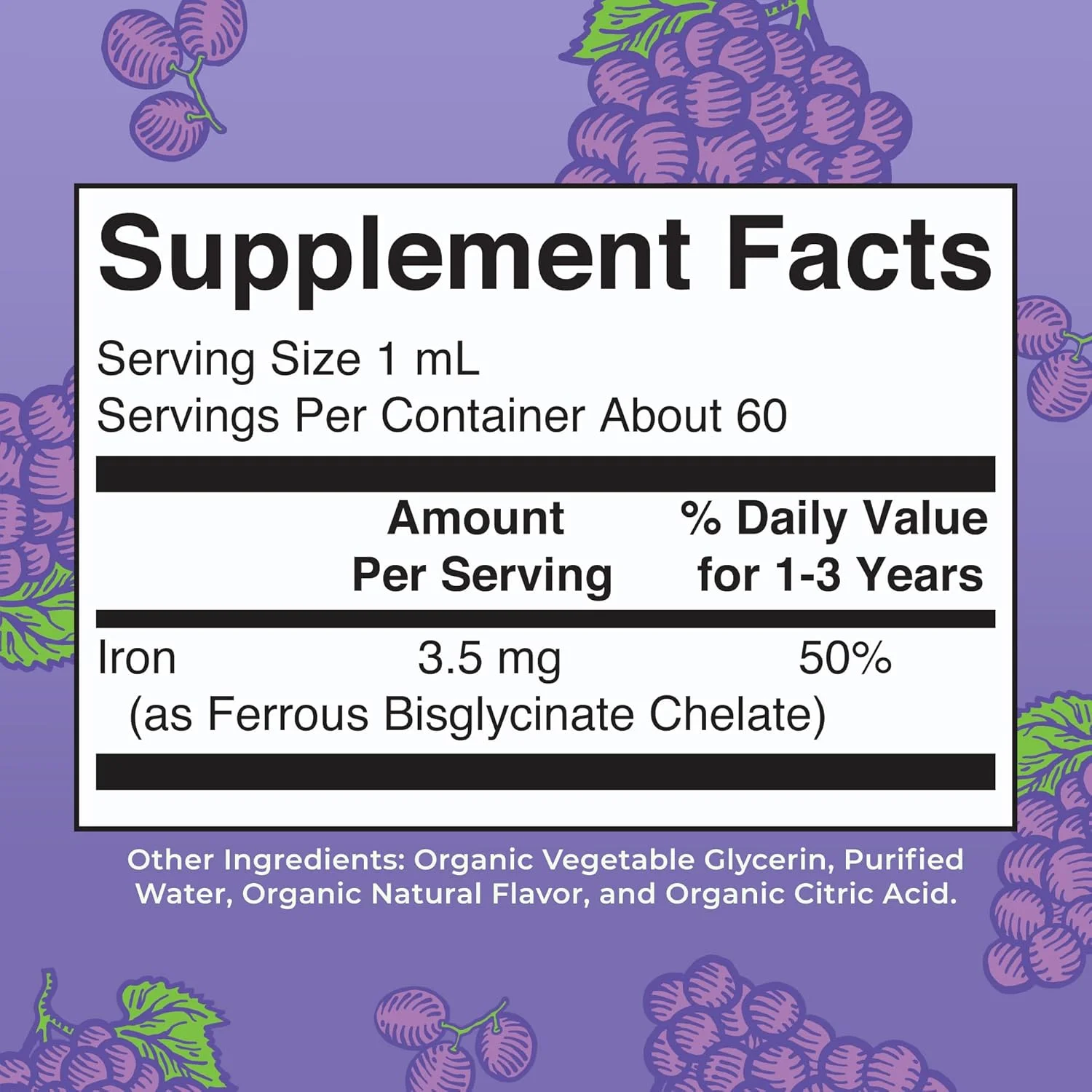 مکمل آهن ارگانیک مری روث برای کودکان نوپا | مکمل آهن مایع برای کودکان 1 تا 3 سال | مکمل آهن برای کمبود آهن | بدون شکر | وگان | غیر GMO | بدون گلوتن | 2 اونس مایع مکمل آهن ارگانیک مری روث برای کودکان نوپا | مکمل آهن مایع برای کودکان 1 تا 3 سال | مکمل آهن برای کمبود آهن | بدون شکر | وگان | غیر GMO | بدون گلوتن | 2 اونس مایع