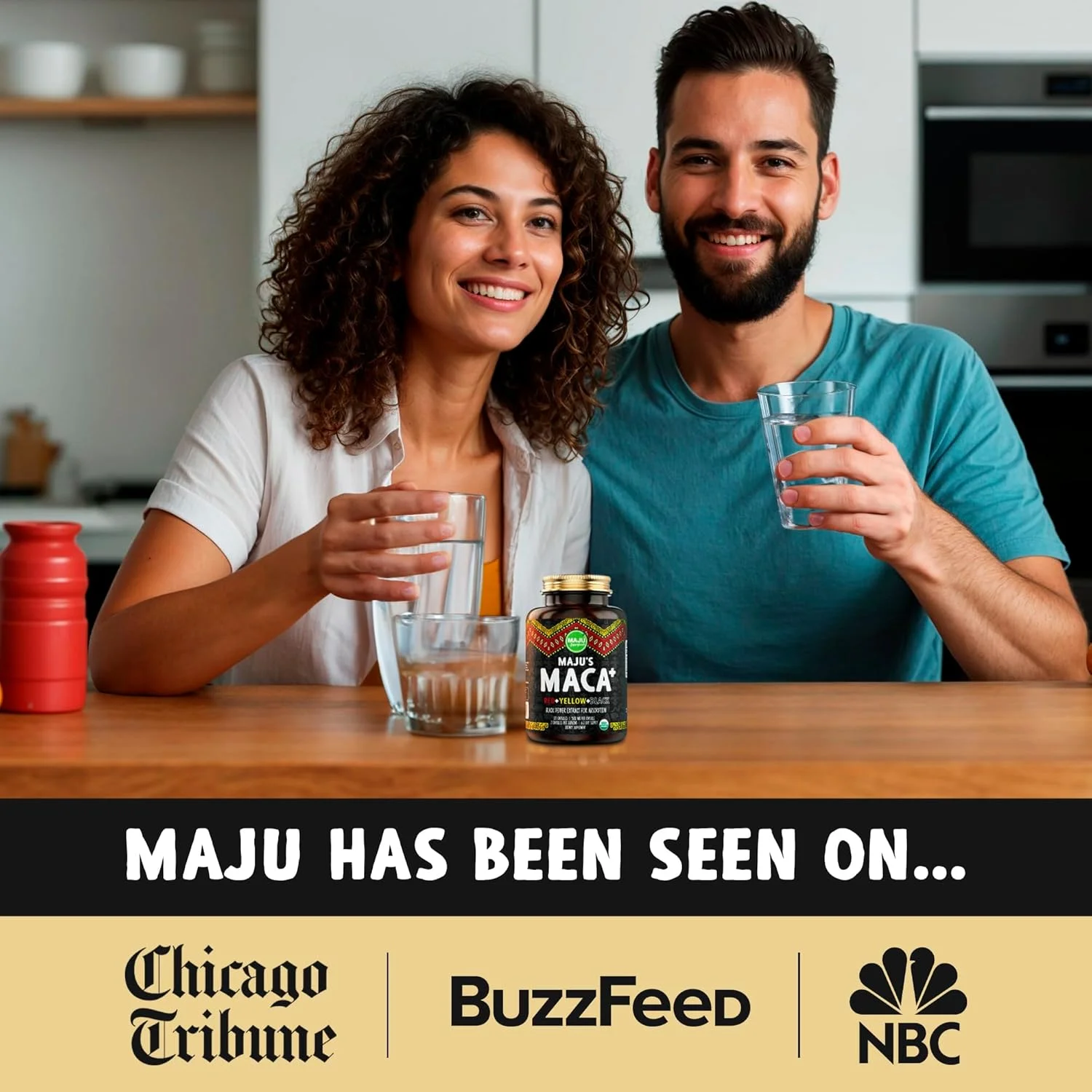 کپسول ریشه ماکا به همراه عصاره فلفل سیاه برای جذب بهتر، پودر ریشه، مکمل آقایان و بانوان، 60000 میلی گرم (سیاه، قرمز، زرد) کپسول ریشه ماکا به همراه عصاره فلفل سیاه برای جذب بهتر، پودر ریشه، مکمل آقایان و بانوان، 60000 میلی گرم (سیاه، قرمز، زرد)