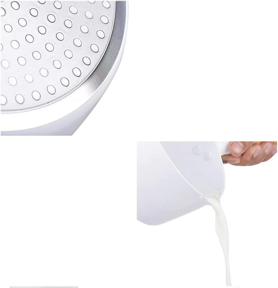 شیرجوش چند منظوره، قابلمه شیر، قابلمه نودل فوری نچسب، قابلمه مکمل غذای کودک با کره یا شکلات برای آشپزخانه، سفید - 10x16x27 سانتی متر