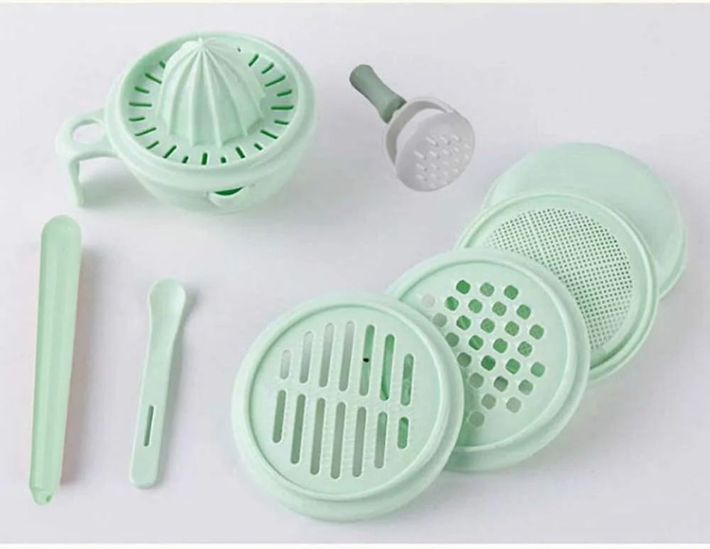 پوره ساز غذای کودک، کاسه آسیاب دستی چند منظوره برای پوره کردن و تهیه غذای کمکی کودک، کیت ابزار پوره ساز، دستگاه پوره ساز کودک به عنوان هدیه پوره ساز غذای کودک، کاسه آسیاب دستی چند منظوره برای پوره کردن و تهیه غذای کمکی کودک، کیت ابزار پوره ساز، دستگاه پوره ساز کودک به عنوان هدیه