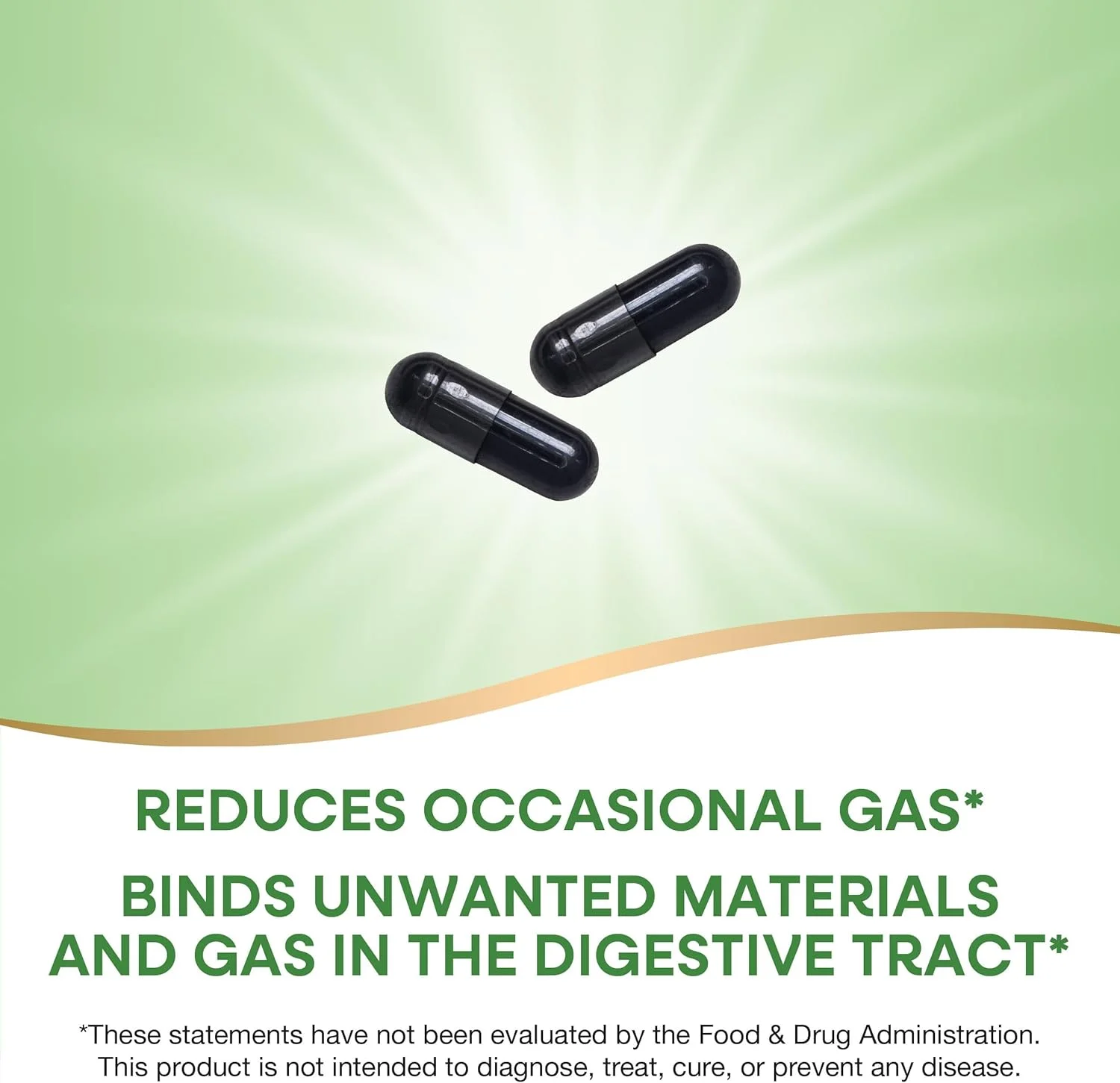 مکمل زغال فعال Nature's Way، بدون گلوتن، 100 کپسول