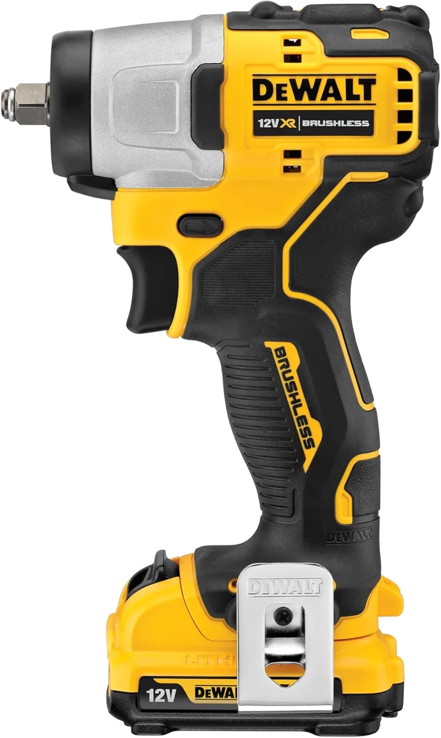 DEWALT DCF902D2 12V 2Ah آچار ضربه ای براشلس 3/8 اینچ DEWALT DCF902D2 12V 2Ah آچار ضربه ای براشلس 3/8 اینچ