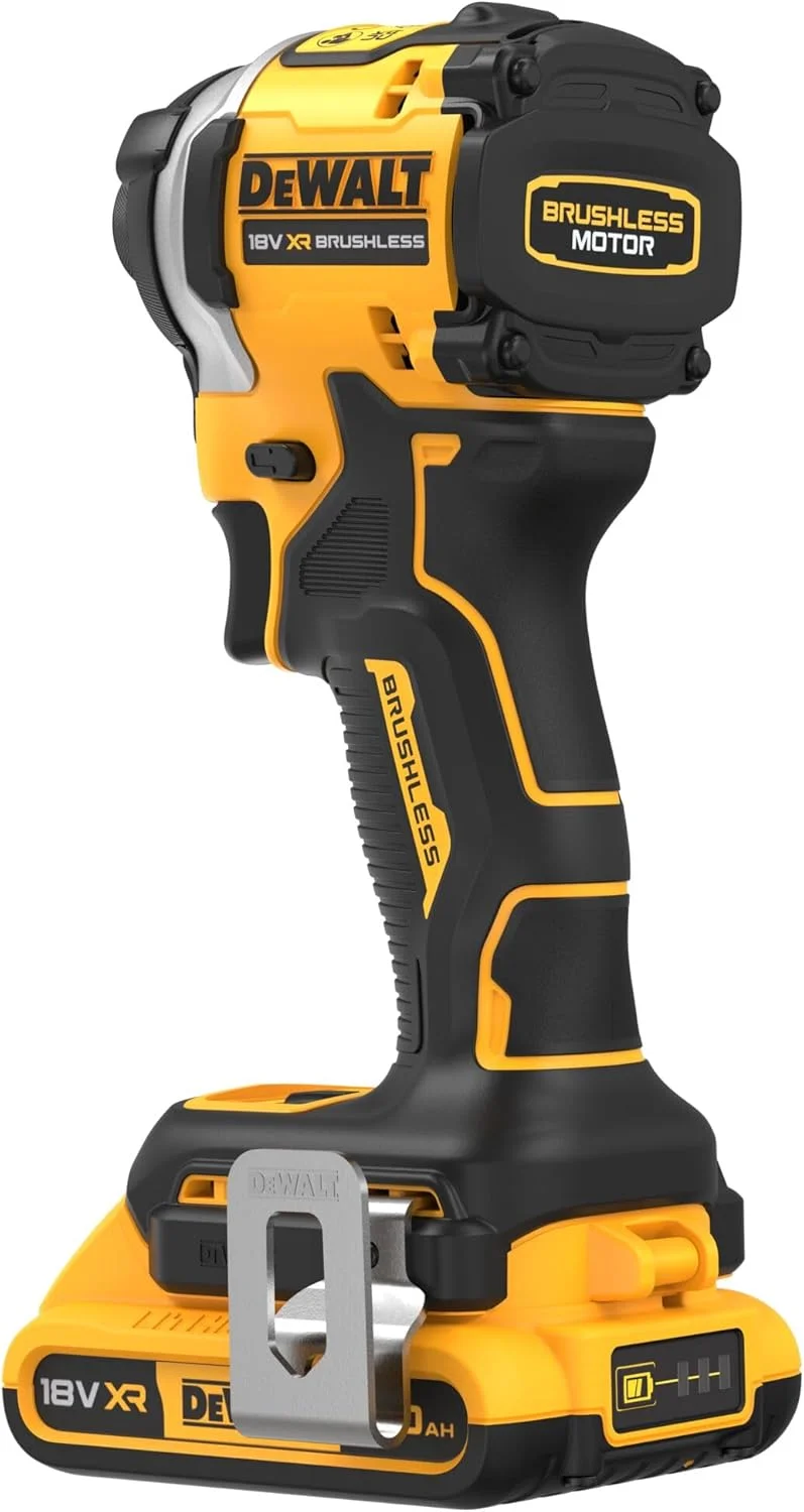 دریل ضربه ای شارژی براشلس جمع و جور XR 18 ولت 1/4 اینچ 205 نیوتن متر به همراه 2 عدد باتری 2 آمپر لیتیوم-یون و جعبه TSTAK دریل ضربه ای شارژی براشلس جمع و جور XR 18 ولت 1/4 اینچ 205 نیوتن متر به همراه 2 عدد باتری 2 آمپر لیتیوم-یون و جعبه TSTAK