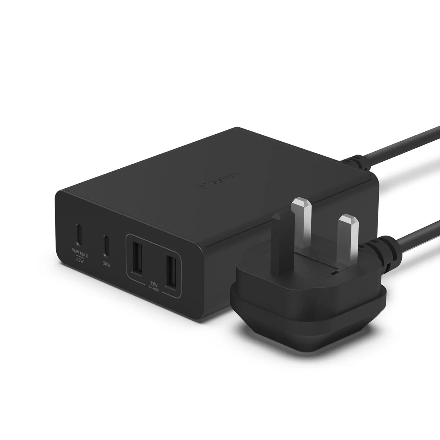 ایستگاه شارژ USB گان 108 واتی بلکین برای دستگاه های متعدد، دارای 2 پورت USB Type C و 2 پورت USB A، هاب داک شارژر رومیزی سریع برای مک بوک، پرو، ایر، آیفون، پلاس، پرو، مکس، آیپد، سامسونگ گلکسی، پیکسل و غیره ایستگاه شارژ USB گان 108 واتی بلکین برای دستگاه های متعدد، دارای 2 پورت USB Type C و 2 پورت USB A، هاب داک شارژر رومیزی سریع برای مک بوک، پرو، ایر، آیفون، پلاس، پرو، مکس، آیپد، سامسونگ گلکسی، پیکسل و غیره