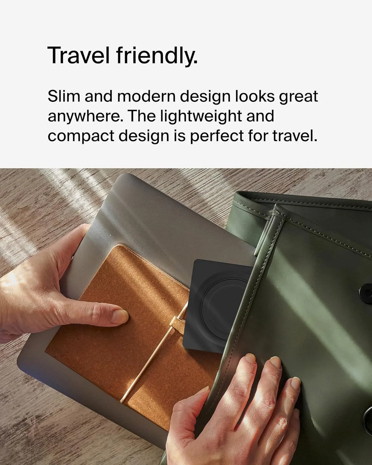 پد شارژ بیسیم 2 در 1 Belkin BoostCharge Pro با MagSafe 15W، شارژر سریع آیفون سازگار با سری iPhone 15، 14، 13 و 12، ایرپادز و سایر دستگاههای دارای MagSafe - مشکی پد شارژ بیسیم 2 در 1 Belkin BoostCharge Pro با MagSafe 15W، شارژر سریع آیفون سازگار با سری iPhone 15، 14، 13 و 12، ایرپادز و سایر دستگاههای دارای MagSafe - مشکی