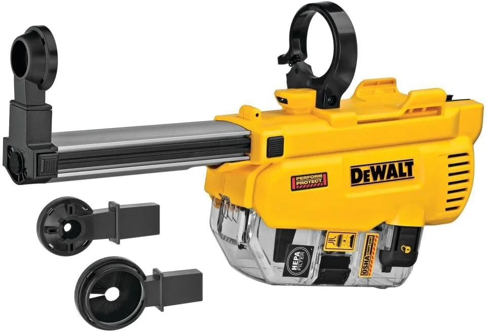 مکنده گرد و غبار DEWALT برای چکش چرخشی DCH263، دسته D، 1-1/8 اینچ (DWH205DH)