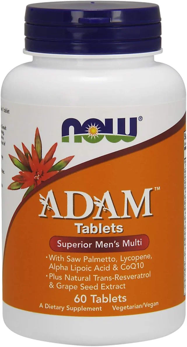 قرص مولتی ویتامین آقایان Now Foods Adam، 60 عددی قرص مولتی ویتامین آقایان Now Foods Adam، 60 عددی