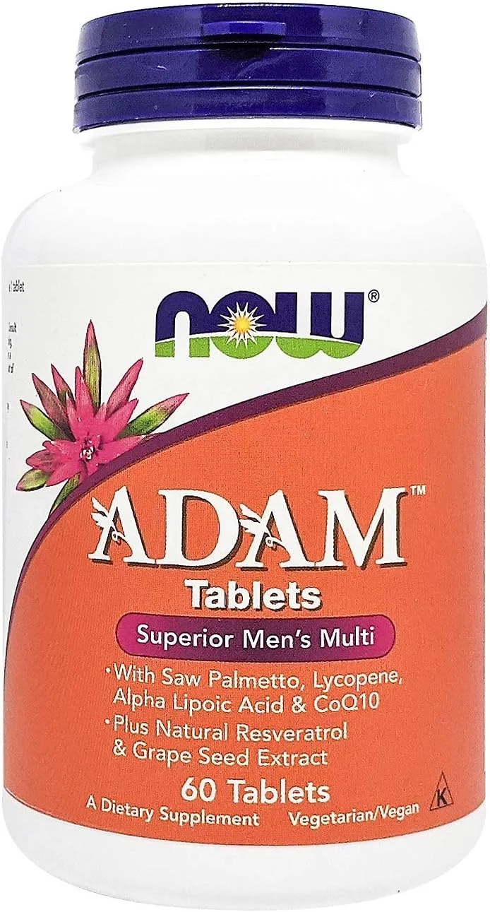 قرص مولتی ویتامین آقایان Now Foods Adam، 60 عددی قرص مولتی ویتامین آقایان Now Foods Adam، 60 عددی