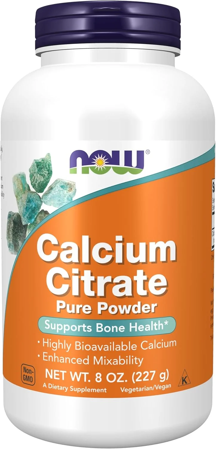 پودر سیترات کلسیم ناو فودز - 227 گرم پودر سیترات کلسیم ناو فودز - 227 گرم