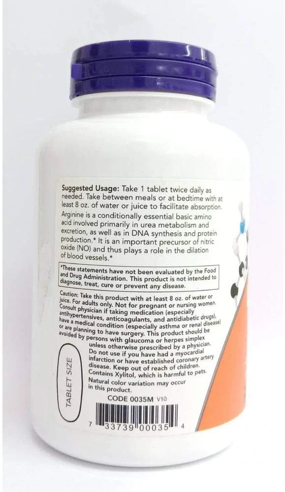 ال-آرژنین 1000 میلی گرم ناو فودز - 120 قرص ال-آرژنین 1000 میلی گرم ناو فودز - 120 قرص