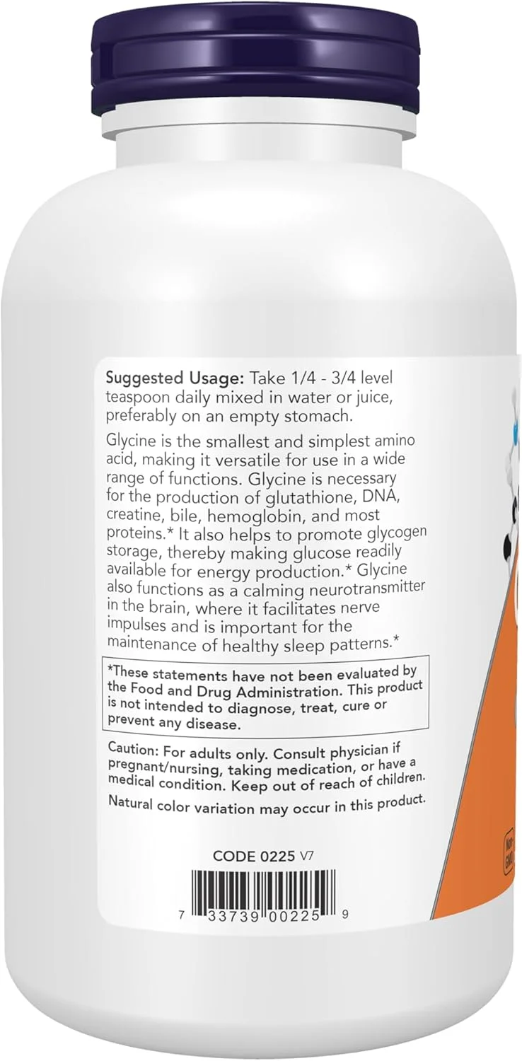 پودر گلیسین ناو فودز - 1 پوند