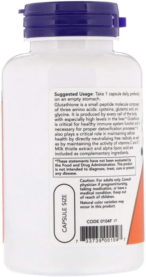 گلوتاتیون 500 میلی گرم ناو فودز 60 کپسول گیاهی گلوتاتیون 500 میلی گرم ناو فودز 60 کپسول گیاهی