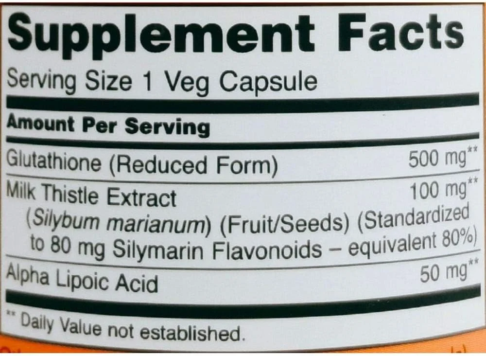 گلوتاتیون 500 میلی گرم ناو فودز 60 کپسول گیاهی گلوتاتیون 500 میلی گرم ناو فودز 60 کپسول گیاهی