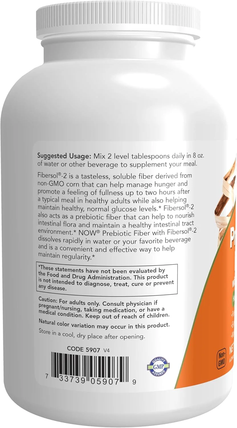 Now Foods، فیبر پری بیوتیک با Fibersol-2، 340 گرم Now Foods، فیبر پری بیوتیک با Fibersol-2، 340 گرم