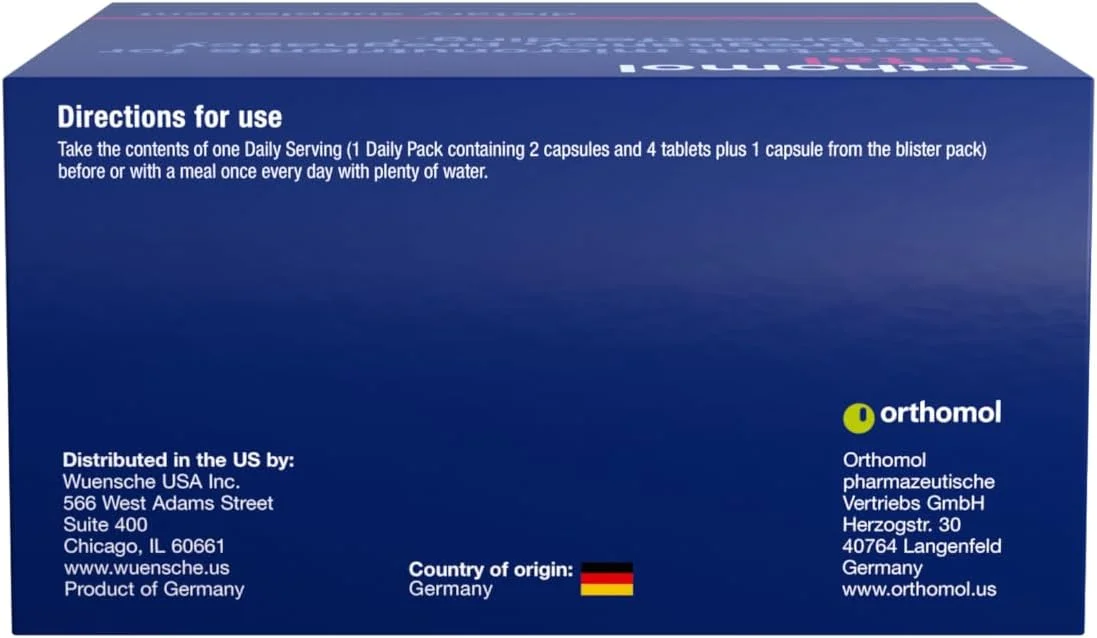 مکمل غذایی دوران بارداری Orthomol Natal، پشتیبانی از سلامت قبل، حین و بعد از بارداری و شیردهی، قرص و کپسول، 30 عددی مکمل غذایی دوران بارداری Orthomol Natal، پشتیبانی از سلامت قبل، حین و بعد از بارداری و شیردهی، قرص و کپسول، 30 عددی