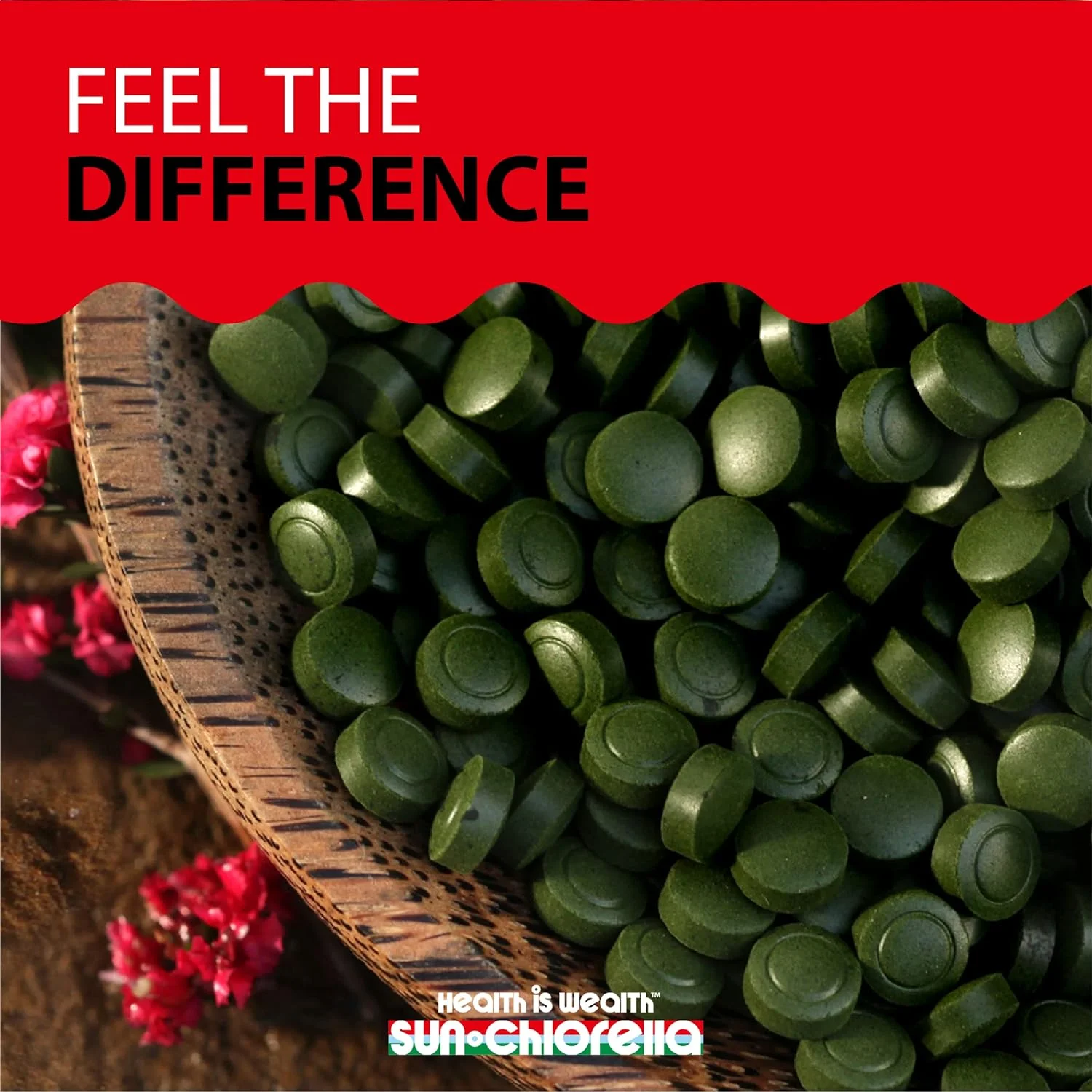 مکمل غذایی جلبک سبز سان کلرلا ۲۰۰ میلی گرم - دیواره سلولی پودر شده - کلروفیل، CGF، B12 فعال، آهن، پروتئین - غیر GMO - ۳۰۰ قرص