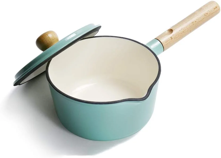 شیرجوش، قابلمه مکمل غذای کودک، قابلمه میناکاری نچسب برای پختن فرنی و بخارپز کردن، چند منظوره و مقاوم در برابر حرارت برای آشپزخانه (سبز 10x18 سانتی متر) شیرجوش، قابلمه مکمل غذای کودک، قابلمه میناکاری نچسب برای پختن فرنی و بخارپز کردن، چند منظوره و مقاوم در برابر حرارت برای آشپزخانه (سبز 10x18 سانتی متر)