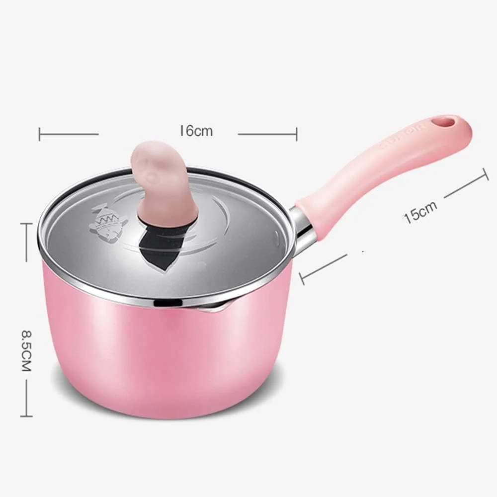 شیرجوش با درب شیشه ای، قابلمه مکمل غذای کودک، نچسب، چند منظوره، قابلمه سوپ، گندم و برنج، قابلمه شیر سنگی با دسته ضد لغزش برای آشپزخانه (زرد 8.5x16 سانتی متر) شیرجوش با درب شیشه ای، قابلمه مکمل غذای کودک، نچسب، چند منظوره، قابلمه سوپ، گندم و برنج، قابلمه شیر سنگی با دسته ضد لغزش برای آشپزخانه (زرد 8.5x16 سانتی متر)