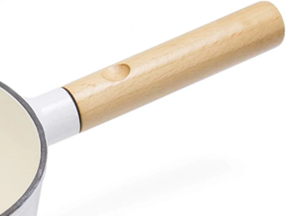 شیرجوش، قابلمه مکمل غذای کودک، قابلمه میناکاری نچسب برای پختن فرنی و بخارپز کردن، چند منظوره و مقاوم در برابر حرارت برای آشپزخانه، سفید - 10x18 سانتی متر شیرجوش، قابلمه مکمل غذای کودک، قابلمه میناکاری نچسب برای پختن فرنی و بخارپز کردن، چند منظوره و مقاوم در برابر حرارت برای آشپزخانه، سفید - 10x18 سانتی متر