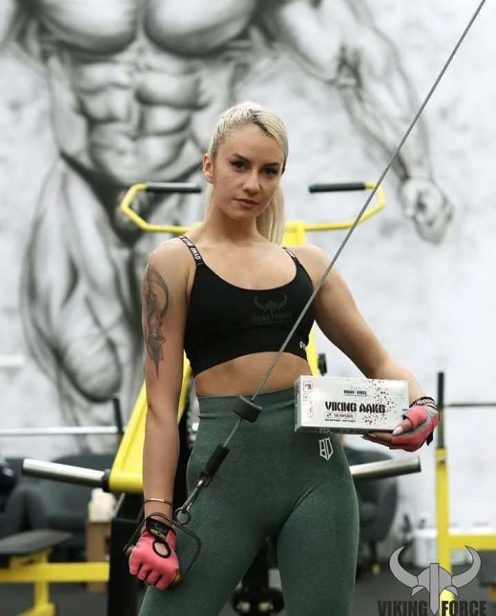 کپسول های آرژنین آلفا کتوگلوتارات VIKING FORCE - 120 کپسول، 60 سروینگ، 139 گرم، مکمل غذایی برای بهبود تامین مواد مغذی