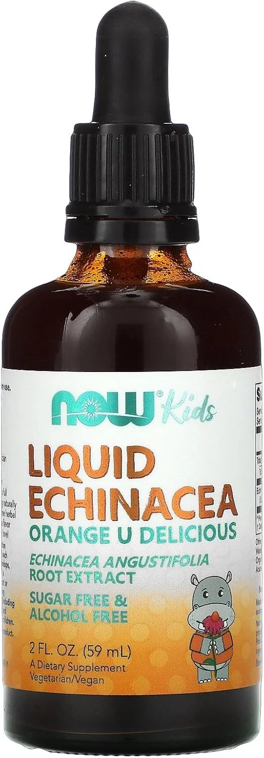 اکیناسه مایع کودکان ناو فودز با قطره چکان، 2 اونس مایع اکیناسه مایع کودکان ناو فودز با قطره چکان، 2 اونس مایع