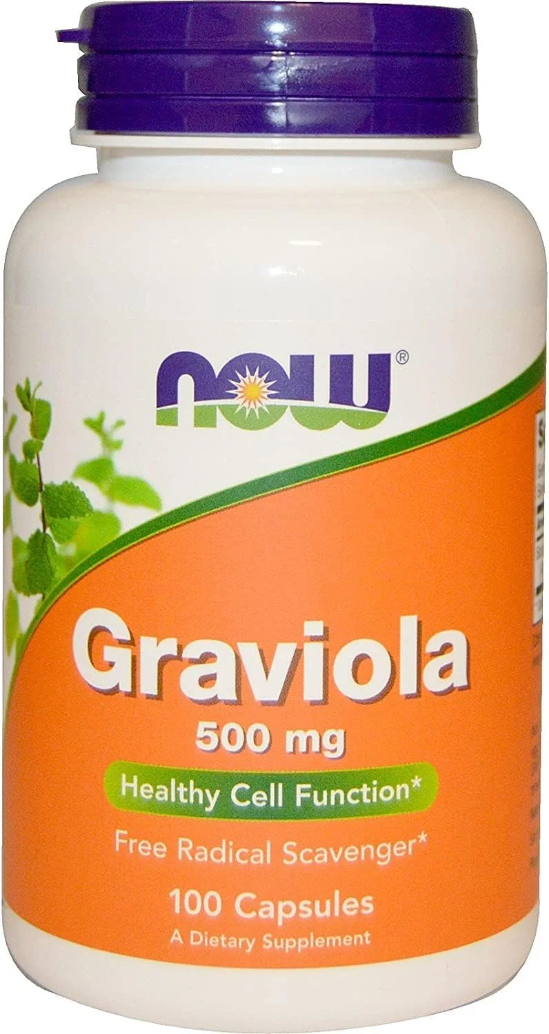 ناو فودز گراویولا، 500 میلی گرم، 100 کپسول