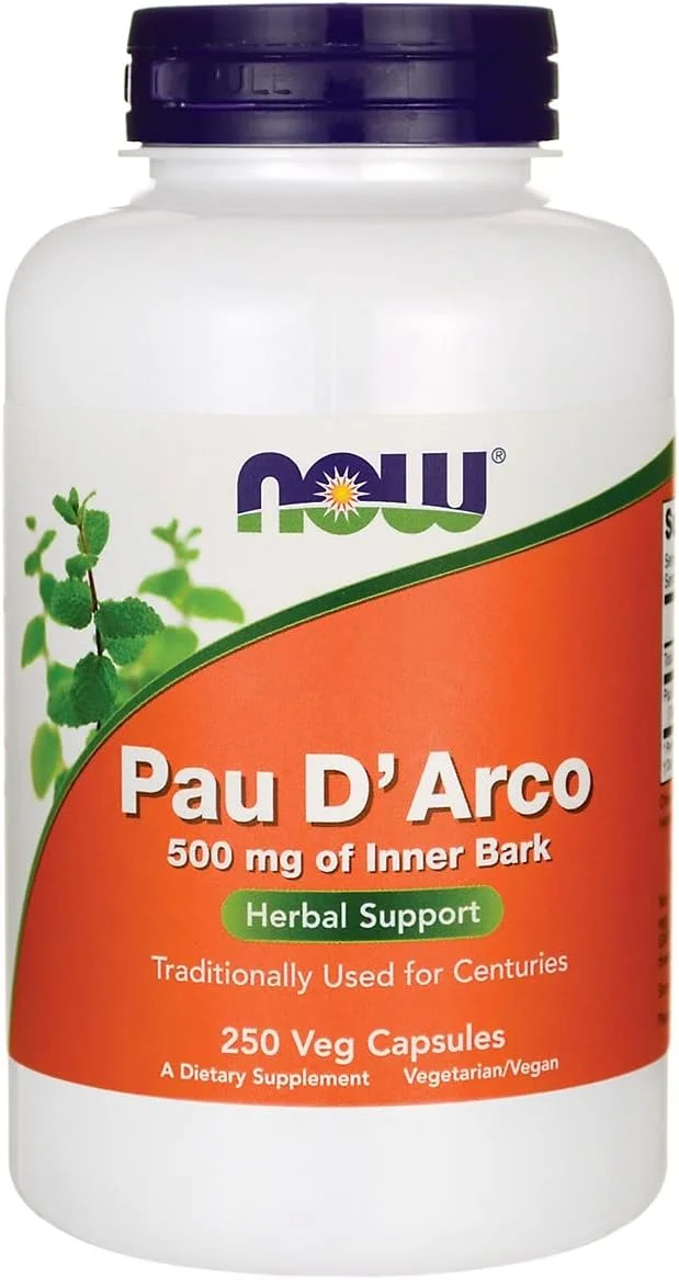 نو فودز پائو دارکو، 250 کپسول / 500 میلی گرم