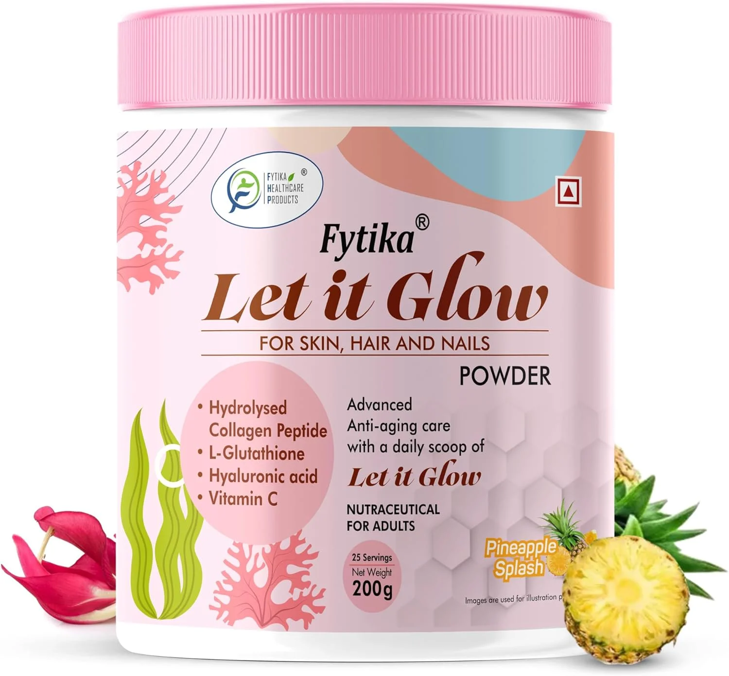 مکمل کلاژن درخشان کننده پوست فیتیکا هلثکر برای آقایان و بانوان، حاوی ال-گلوتاتیون، ویتامین C و عصاره گیاه سیسبانیا آگاتی، تقویت کننده سلامت پوست، مو و ناخن (پودر آناناس، بسته 1 عددی) مکمل کلاژن درخشان کننده پوست فیتیکا هلثکر برای آقایان و بانوان، حاوی ال-گلوتاتیون، ویتامین C و عصاره گیاه سیسبانیا آگاتی، تقویت کننده سلامت پوست، مو و ناخن (پودر آناناس، بسته 1 عددی)