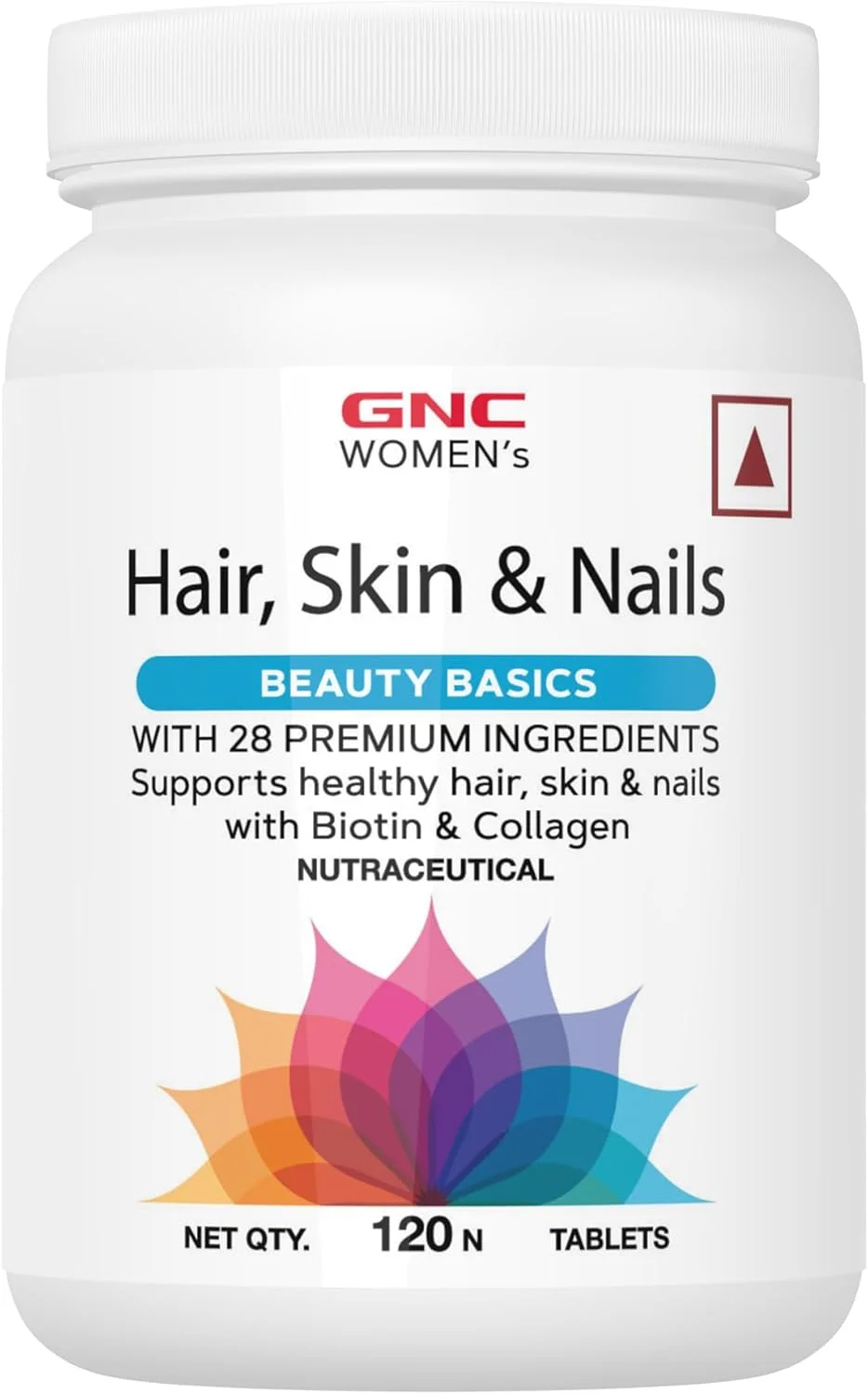 مولتی ویتامین مو، پوست و ناخن زنان GNC | درمان ریزش مو | بهبود رشد مو | پوست جوان تر | ناخن های قوی تر | فرموله شده در ایالات متحده آمریکا | 28 ماده ممتاز | 120 قرص مولتی ویتامین مو، پوست و ناخن زنان GNC | درمان ریزش مو | بهبود رشد مو | پوست جوان تر | ناخن های قوی تر | فرموله شده در ایالات متحده آمریکا | 28 ماده ممتاز | 120 قرص