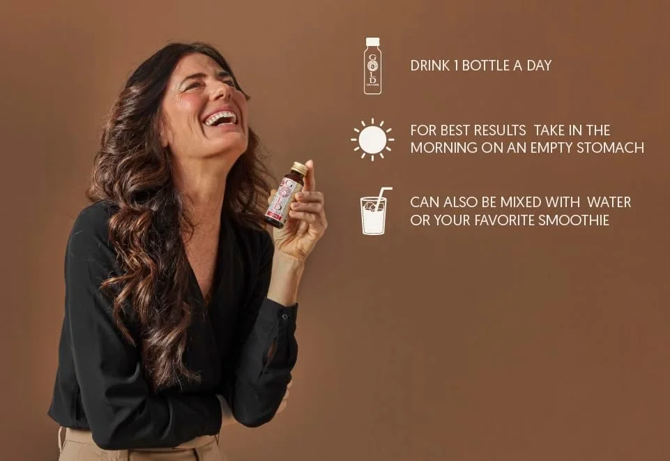 گلد کلاژن فورته - مکمل کلاژن ضد چروک برای زنان و مردان با ویتامین C، بیوتین، اسید هیالورونیک، کلاژن دریایی برای مو، پوست و ناخن - آنتی اکسیدان، تقویت کننده سیستم ایمنی، 1 بسته 10x50 میلی لیتر گلد کلاژن فورته - مکمل کلاژن ضد چروک برای زنان و مردان با ویتامین C، بیوتین، اسید هیالورونیک، کلاژن دریایی برای مو، پوست و ناخن - آنتی اکسیدان، تقویت کننده سیستم ایمنی، 1 بسته 10x50 میلی لیتر