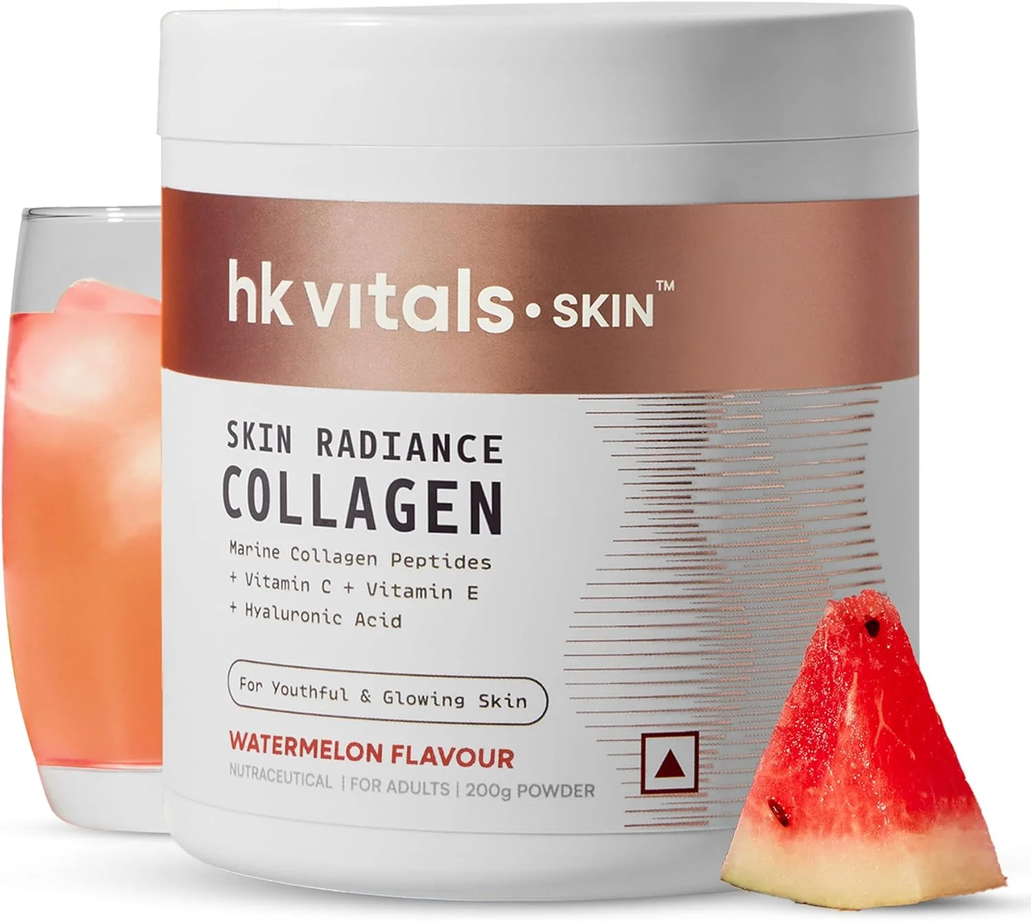 پودر کلاژن درخشان کننده پوست هلث کارت اچ کی ویتالز، کلاژن دریایی (هندوانه، 200 گرم)، مکمل های کلاژن برای زنان و مردان حاوی بیوتین، ویتامین C، E، سدیم هیالورونات، برای پوست، مو و ناخن های سالم پودر کلاژن درخشان کننده پوست هلث کارت اچ کی ویتالز، کلاژن دریایی (هندوانه، 200 گرم)، مکمل های کلاژن برای زنان و مردان حاوی بیوتین، ویتامین C، E، سدیم هیالورونات، برای پوست، مو و ناخن های سالم