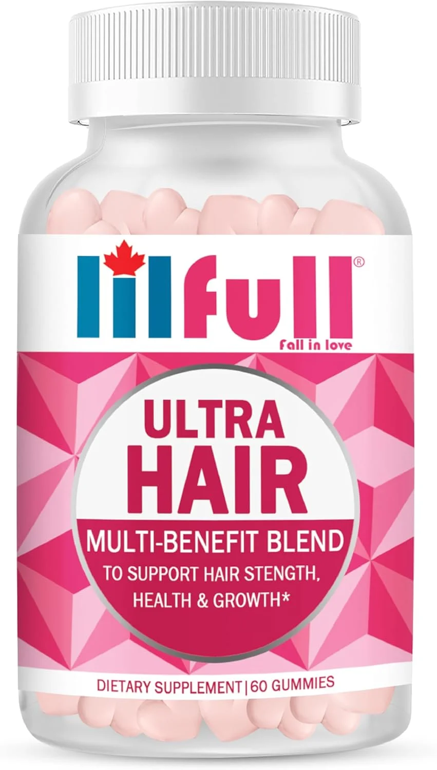 ویتامین های مو Lilfull برای رشد مو - مخلوط مولتی ویتامین بیوتین 10000 میکروگرم | رشته های قوی تر و ضخیم تر، رشد سریع تر، پوست و ناخن های سالم تر، کاهش شکستگی - 60 پاستیل ویتامین های مو Lilfull برای رشد مو - مخلوط مولتی ویتامین بیوتین 10000 میکروگرم | رشته های قوی تر و ضخیم تر، رشد سریع تر، پوست و ناخن های سالم تر، کاهش شکستگی - 60 پاستیل