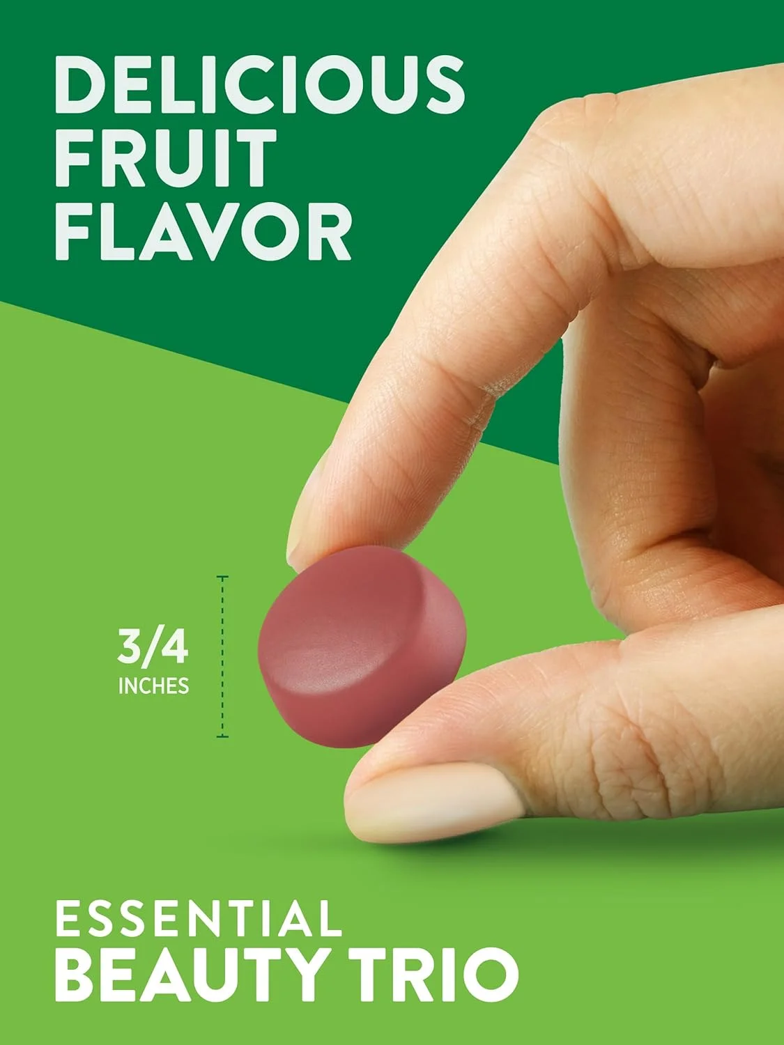 پاستیل های جویدنی با طعم میوه های طبیعی برای مو، پوست و ناخن، 80 عدد پاستیل های جویدنی با طعم میوه های طبیعی برای مو، پوست و ناخن، 80 عدد