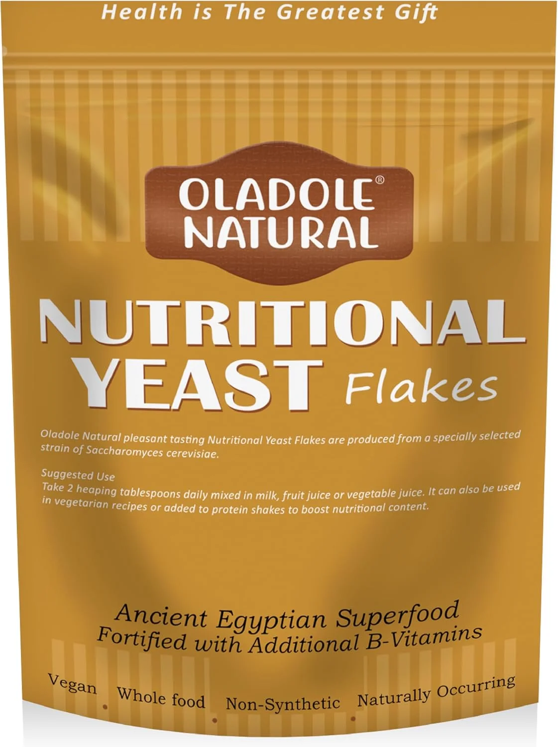 پودر مخمر مغذی طبیعی Oladole - 227 گرم | ارتقاء دهنده غذاهای گیاهی، اسموتی ها و دستور العمل ها | غنی از ویتامین های B، پروتئین و فیبر | پشتیبانی از سیستم ایمنی، پوست و موی سالم | غیر GMO پودر مخمر مغذی طبیعی Oladole - 227 گرم | ارتقاء دهنده غذاهای گیاهی، اسموتی ها و دستور العمل ها | غنی از ویتامین های B، پروتئین و فیبر | پشتیبانی از سیستم ایمنی، پوست و موی سالم | غیر GMO
