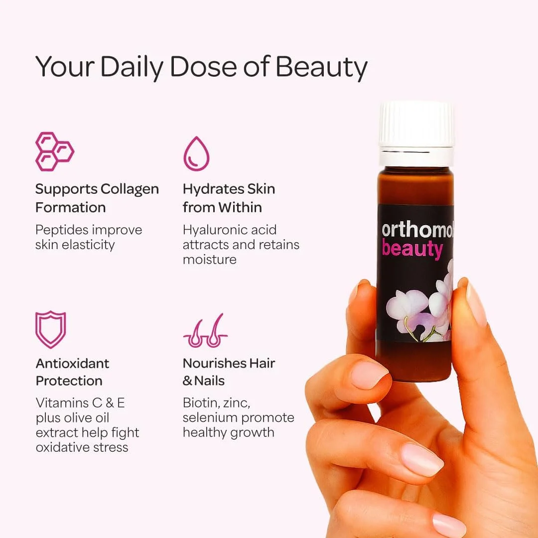 مکمل زیبایی ارتو مول برای بانوان، تامین نیاز 30 روز، پشتیبانی از سلامت مو، پوست و ناخن، مکمل کلاژن با اسید هیالورونیک و کوآنزیم Q10 مکمل زیبایی ارتو مول برای بانوان، تامین نیاز 30 روز، پشتیبانی از سلامت مو، پوست و ناخن، مکمل کلاژن با اسید هیالورونیک و کوآنزیم Q10