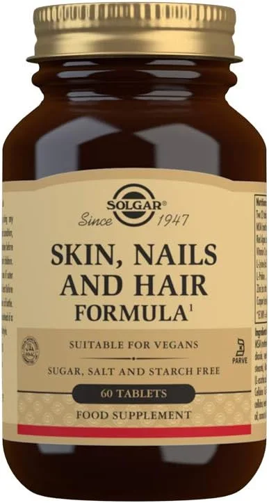 سولگار فرمول پوست، مو و ناخن 60 عددی سولگار فرمول پوست، مو و ناخن 60 عددی