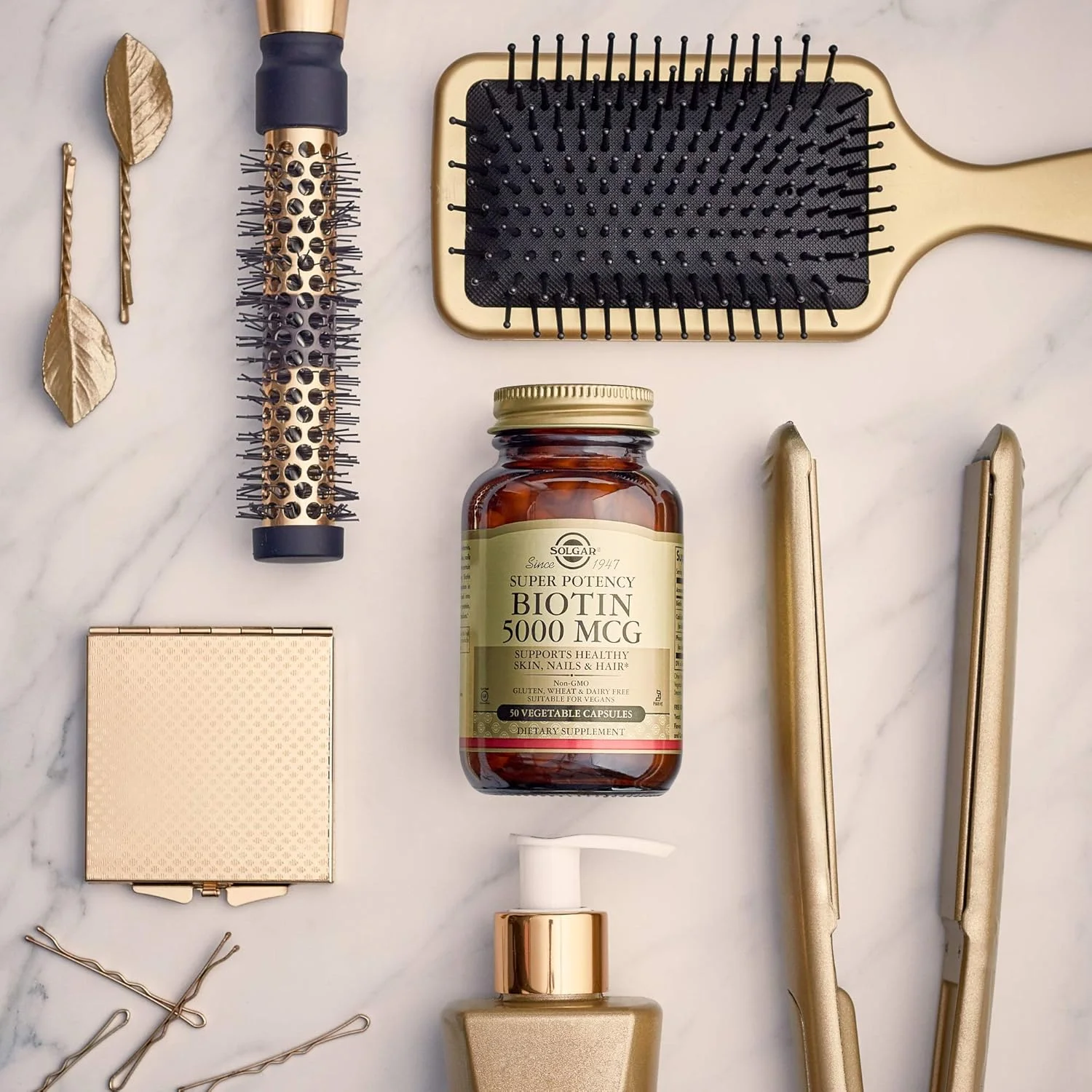 بیوتین با قدرت فوق العاده بالا 10000 میکروگرم سولگار | 120 کپسول گیاهی | پشتیبانی از سلامت پوست، ناخن ها و مو | غیر تراریخته، فاقد گلوتن، گندم و لبنیات | مناسب برای گیاهخواران بیوتین با قدرت فوق العاده بالا 10000 میکروگرم سولگار | 120 کپسول گیاهی | پشتیبانی از سلامت پوست، ناخن ها و مو | غیر تراریخته، فاقد گلوتن، گندم و لبنیات | مناسب برای گیاهخواران